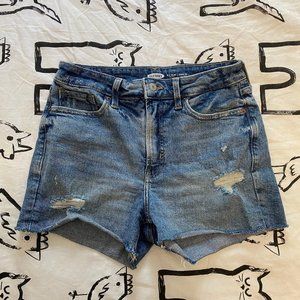 Old Navy Distressed Boyfriend Shorts